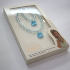 Coffret Zoa Tresor Bleu - Parure Collier + bracelet - Yuko B.