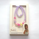 Coffret Etoiles Parmes - Parure Collier + bracelet - Yuko B.