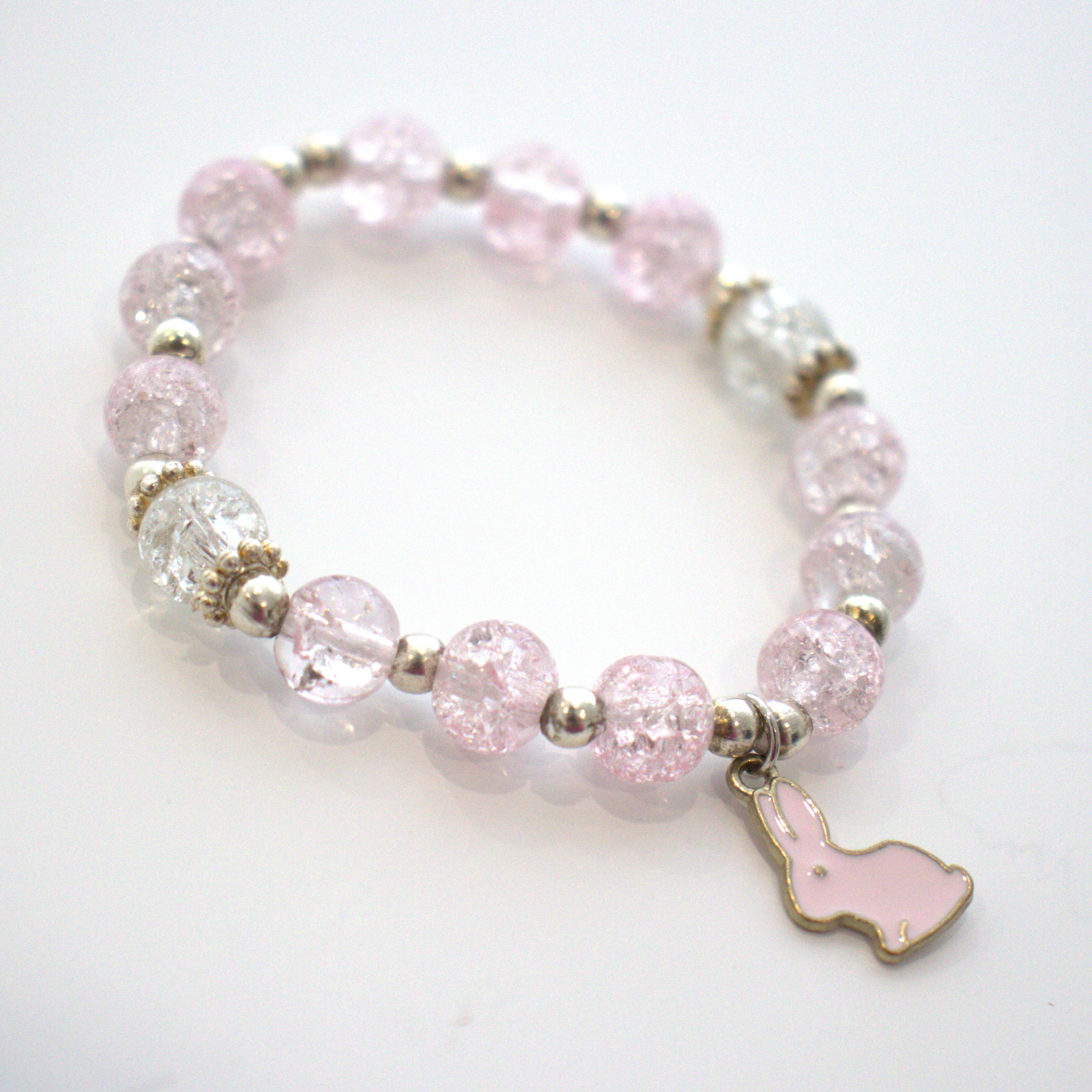 Bracelet de perles - Lapin - Yuko B.