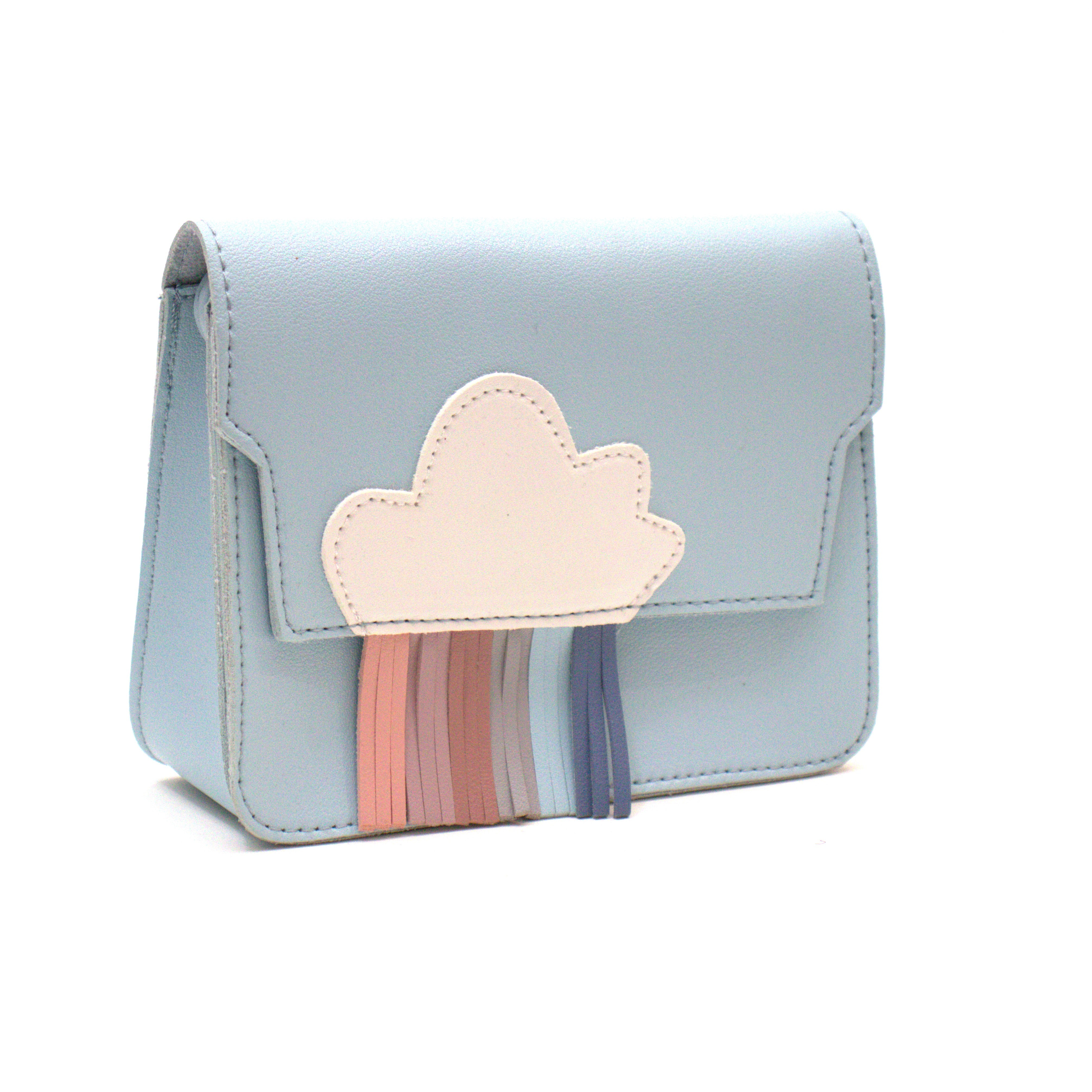 Sac bandoulière enfant - Rainbow Bleu - Yuko B.