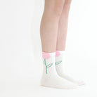 Chaussettes en Coton doux - Rose - Yuko B.