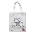 Pack de 6 totebags à peindre (1 pièce par modèle) - Kits de loisirs créatifs - Yuko B.