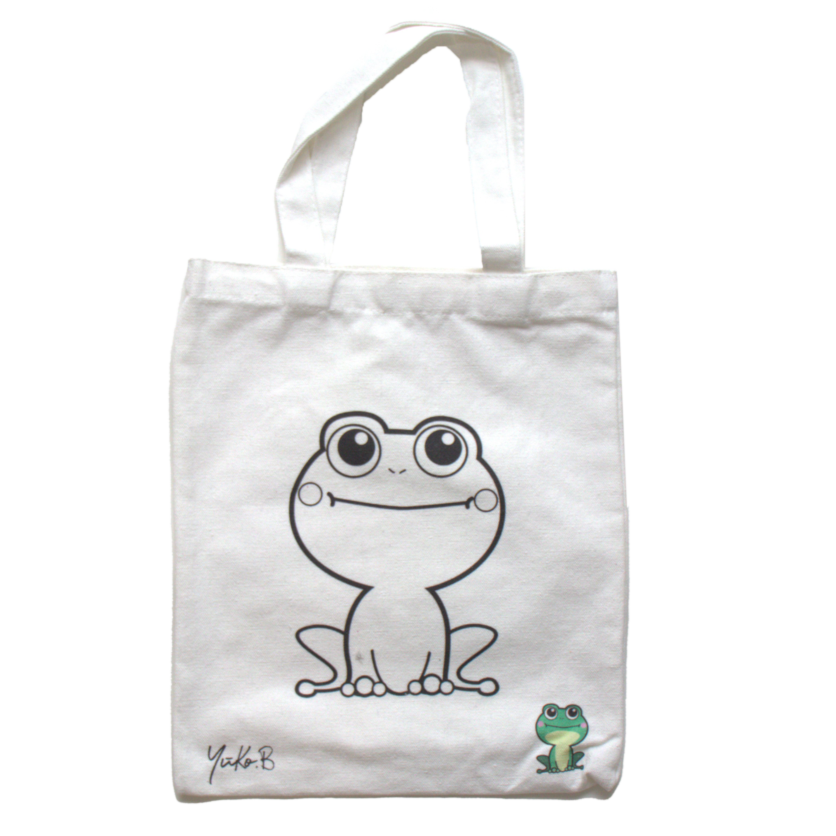 Totebag à peindre - Grenouille - Kits de loisirs créatifs - Yuko B.