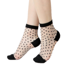 Chaussettes en voile resistant - Be Plumeti - Black — Yuko B.