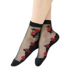 Chaussettes en voile resistant - Camélia — Yuko B.