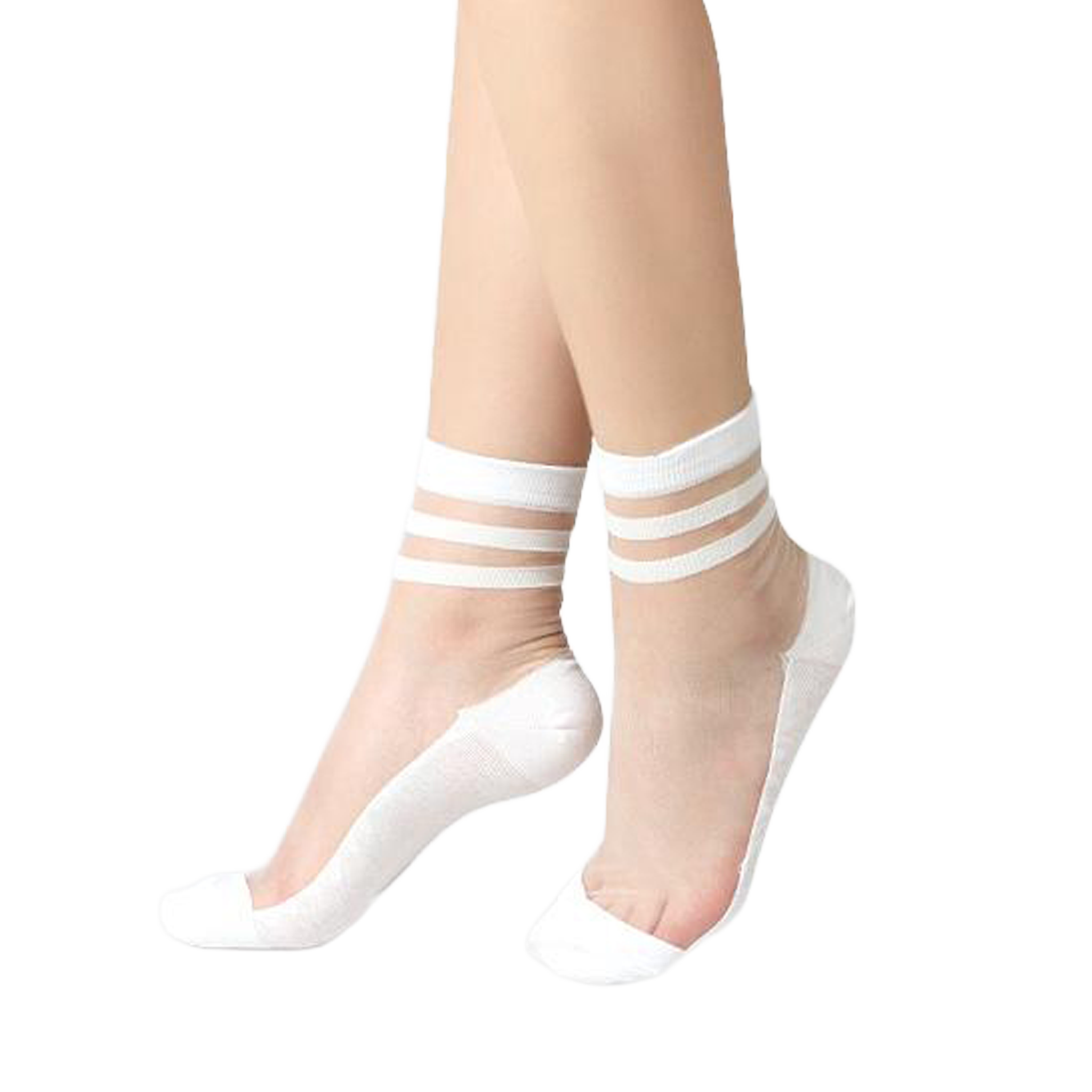 Chaussettes Nina - White — Yuko B.