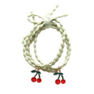 Elastiques Cheveux Bracelet - Cherries — Yuko B.
