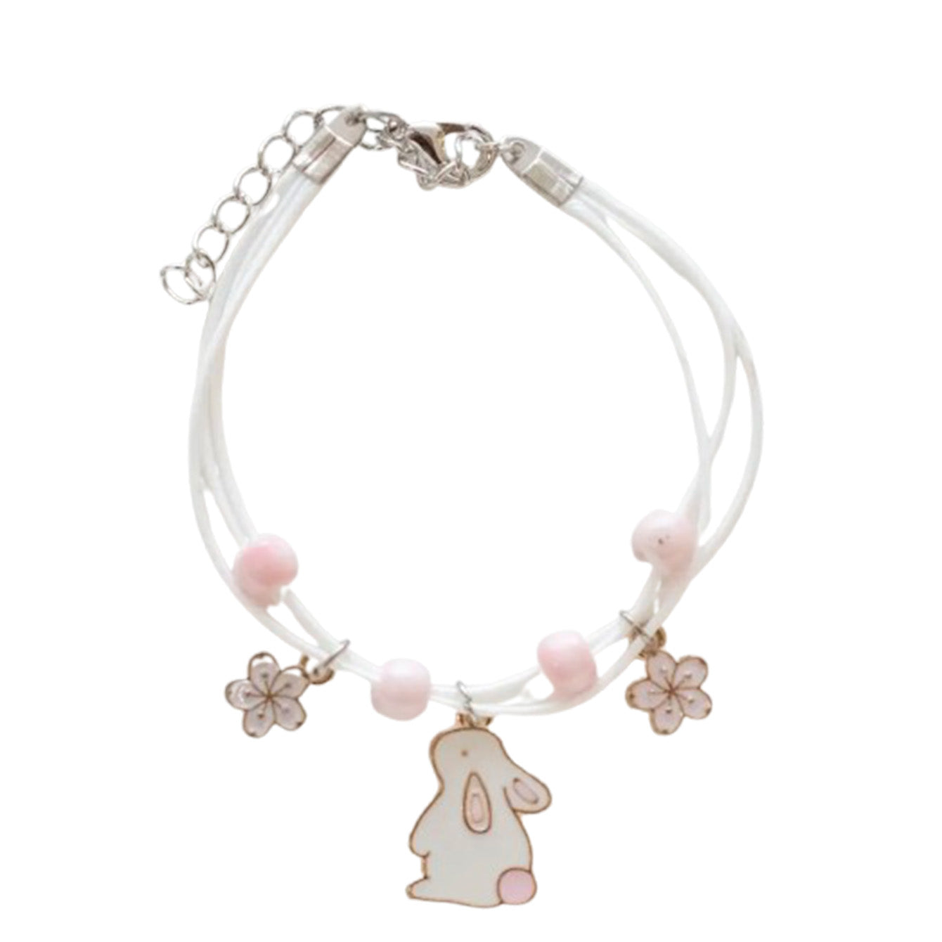 Bracelet en cordon pour enfants - Lapin Panpan — Yuko B.