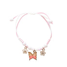 Bracelet en cordon pour enfants - Butterfly Rose — Yuko B.