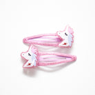 Duo Barrettes Premium Enfant - Sparkle Licornes Etincelantes zoom matière — Yuko B.
