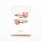 Duo Barrettes Premium Enfant - Sparkle Eclats de Coeurs avec accessoires — Yuko B.