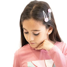 Duo Barrettes Premium Enfant - Sparkle Eclats de Fraises — accessoire enfant Yuko B.