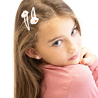Duo Barrettes Premium Enfant - Sparkle Cupcakes — accessoire enfant Yuko B.
