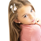Duo Barrettes Premium Enfant - Sparkle Cupcakes — accessoire enfant Yuko B.