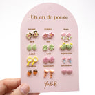 Boucles d'oreilles - Un an de Poésie Petites Exploratrices détail — Yuko B.