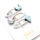 Trio Barrettes Premium Enfant - Trésors des Glaces détail — Yuko B.