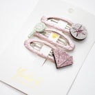 Trio Barrettes Premium Enfant - Les Petites Exploratrices  vue de côté — Yuko B.