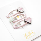 Trio Barrettes Premium Enfant - Les Petites Exploratrices  détail — Yuko B.