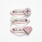 Trio Barrettes Premium Enfant - Les Petites Exploratrices  zoom matière — Yuko B.