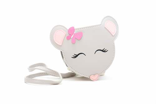 Sac bandoulière animal réglable pour enfant - Sumi la souris - Yuko B.