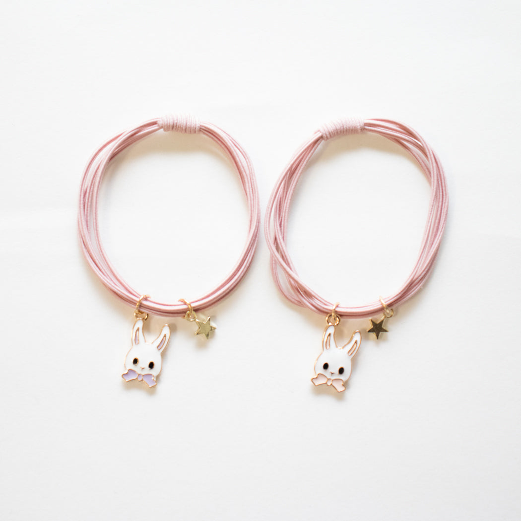 Élastiques cheveux - Bunny bands Rose - Yuko B.