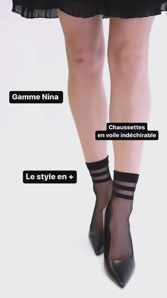 Chaussettes - Be a Neo Queen Noir