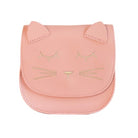 Sac bandoulière enfant - Mina le chat minimaliste Rose - Yuko B.