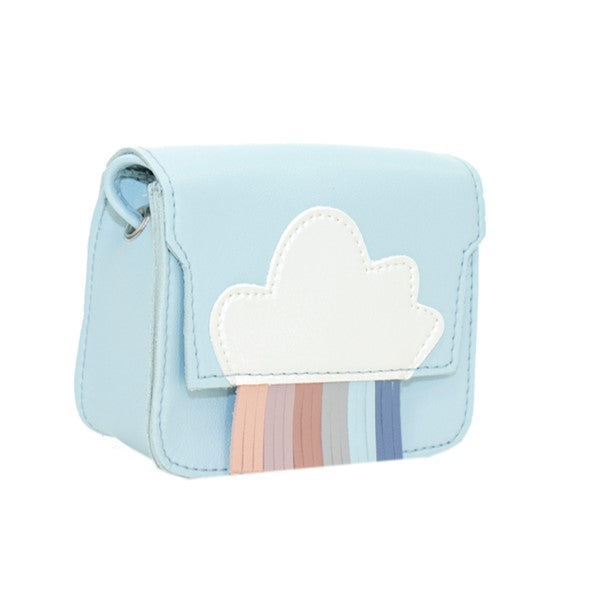 Sac bandoulière enfant - Mini Rainbow Bleu - Yuko B.