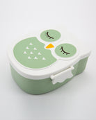 Boite à gouter - Lunchbox Chouette hermetique & sans BPA - Menthe - Yuko B.