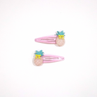 Barrettes à cheveux - Ananas Romantic Pineapples - Yuko B.