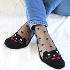 Chaussettes en voile résistant - Be a Cat - Black - Yuko B.