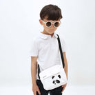 Sac bandoulière enfant - Kaya le sac panda Blanc - Yuko B.