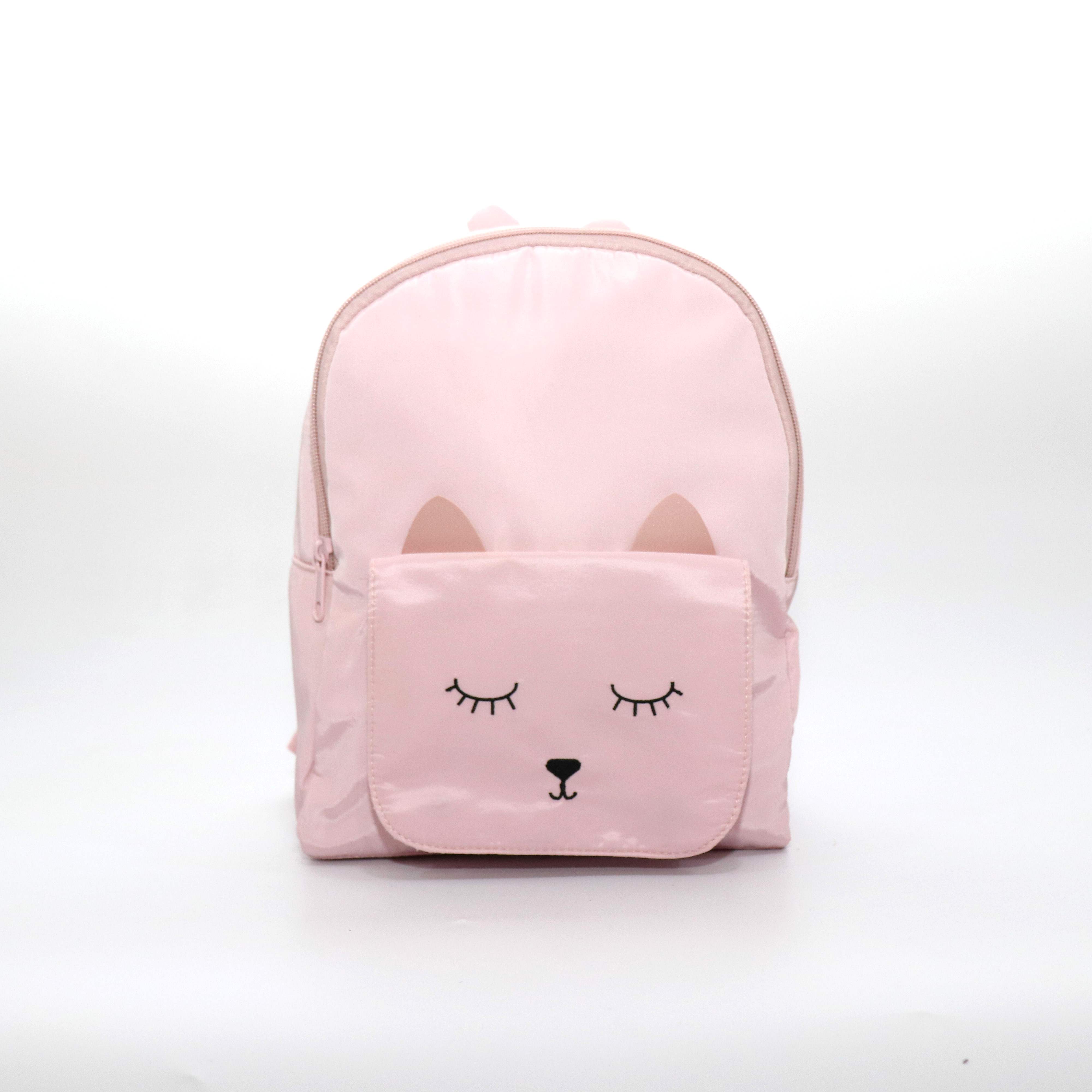 Sac à dos mode animaux pour enfant "petit chaton" Mina - Rose - Yuko B.