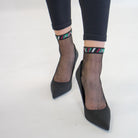 Chaussettes en voile resistant - Be Apache - Black - Yuko B.