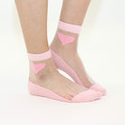 Chaussettes en voile resistant - Amour - Yuko B.