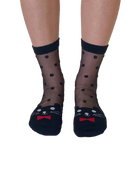 Chaussettes en voile résistant - Be a Cat - Black - Yuko B.