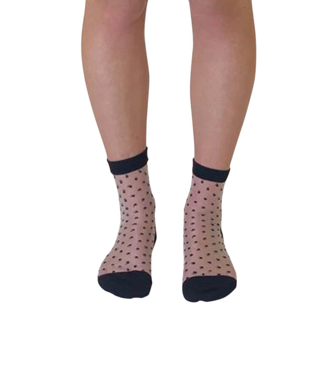 Chaussettes en voile resistant - Be Plumeti - Black - Yuko B.