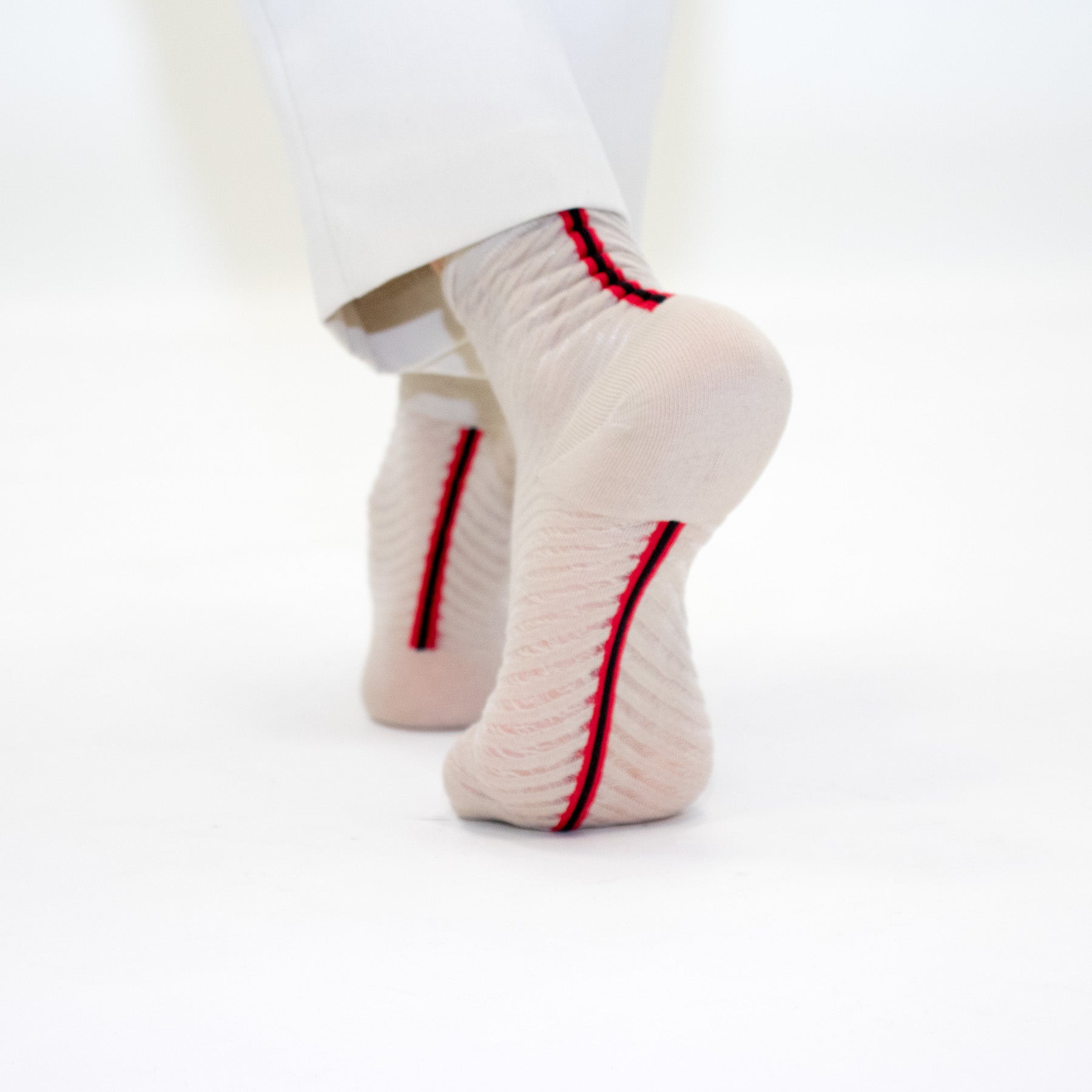 Chaussettes en voile resistant - Be Trendy - Beige - Yuko B.