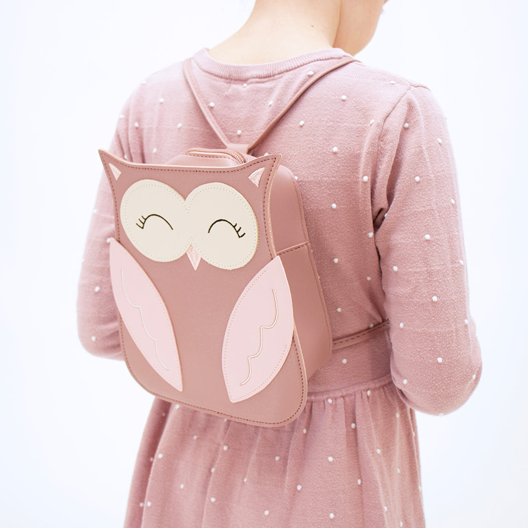 Sac à dos mode animaux pour enfant le hibou - Mommy Jen Rose - Yuko B.