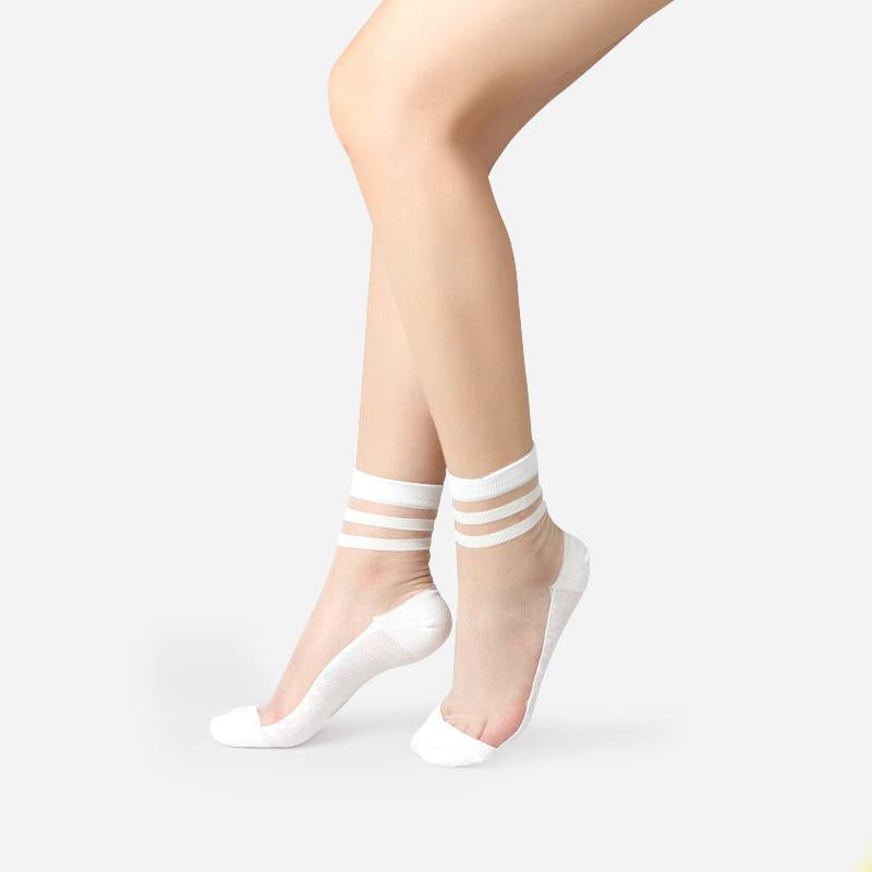 Chaussettes Nina - White - Yuko B.