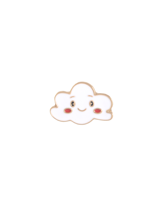 pin's nuage sourire