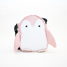 Sac bandoulière enfant - Miyu le pinguin Rose - Yuko B.